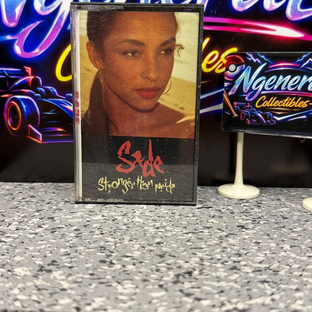 Sade Stronger Than Pride Cassette Tape 1988 Epic Records OET 44210 Vintage Soul